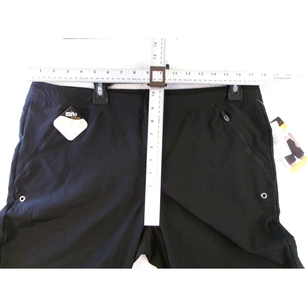 ZeroXposur Mens Paddle Shorts Black Quick Dry‎ UPF 50 Board Shorts Y98207 XL